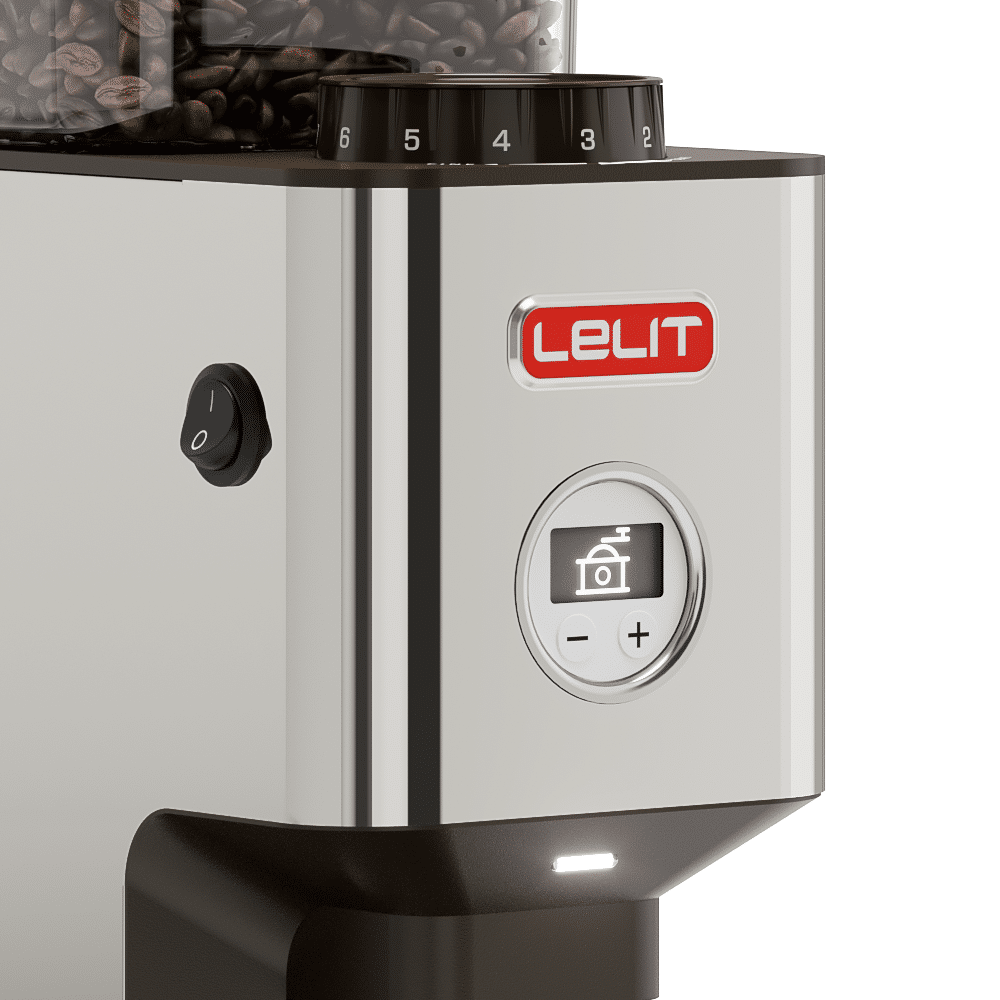 Lelit William PL72 grinder - Stainless Steel