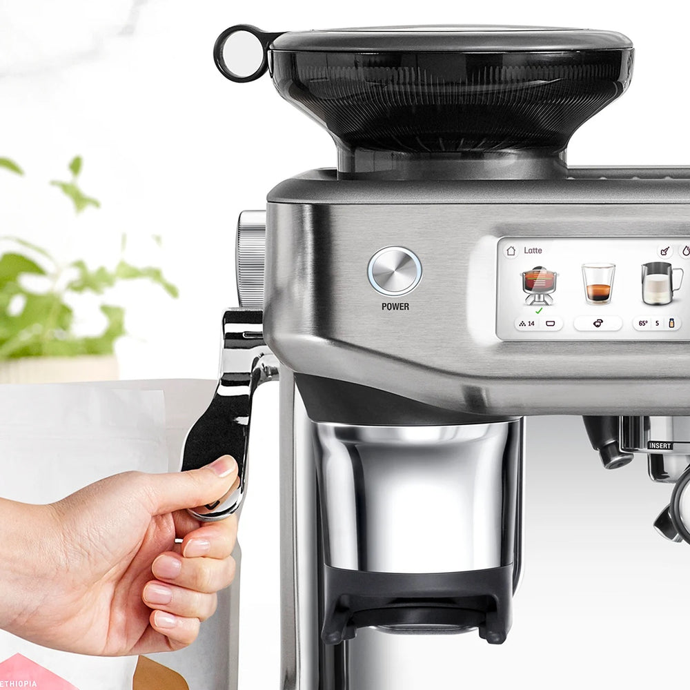 Sage Barista Touch Impress puck system