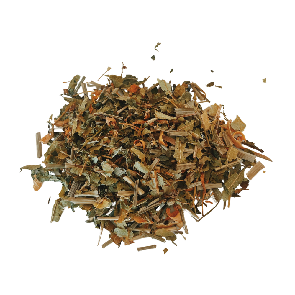 herbal tea leaves